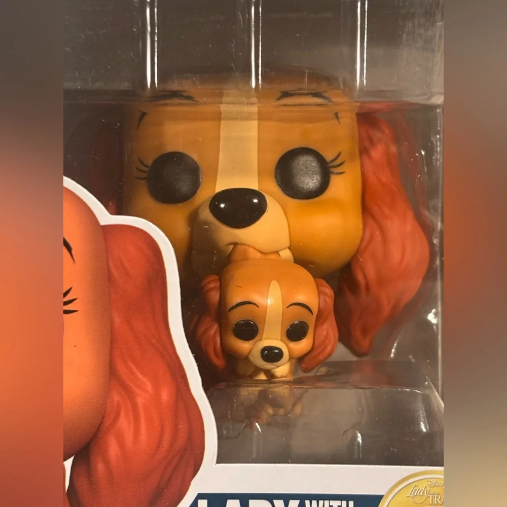 Funko POP! Lady and the Tramp 70th Anniv Lady and Puppy Figure #1553